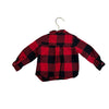 Baby Gap Red & Black Check Flannel Blouse - Size 12 - 18 Months - Bounce Mkt
