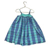 Baby Gap Teal, Purple, Silver Metallic Plaid Dress - Size 5 - Bounce Mkt