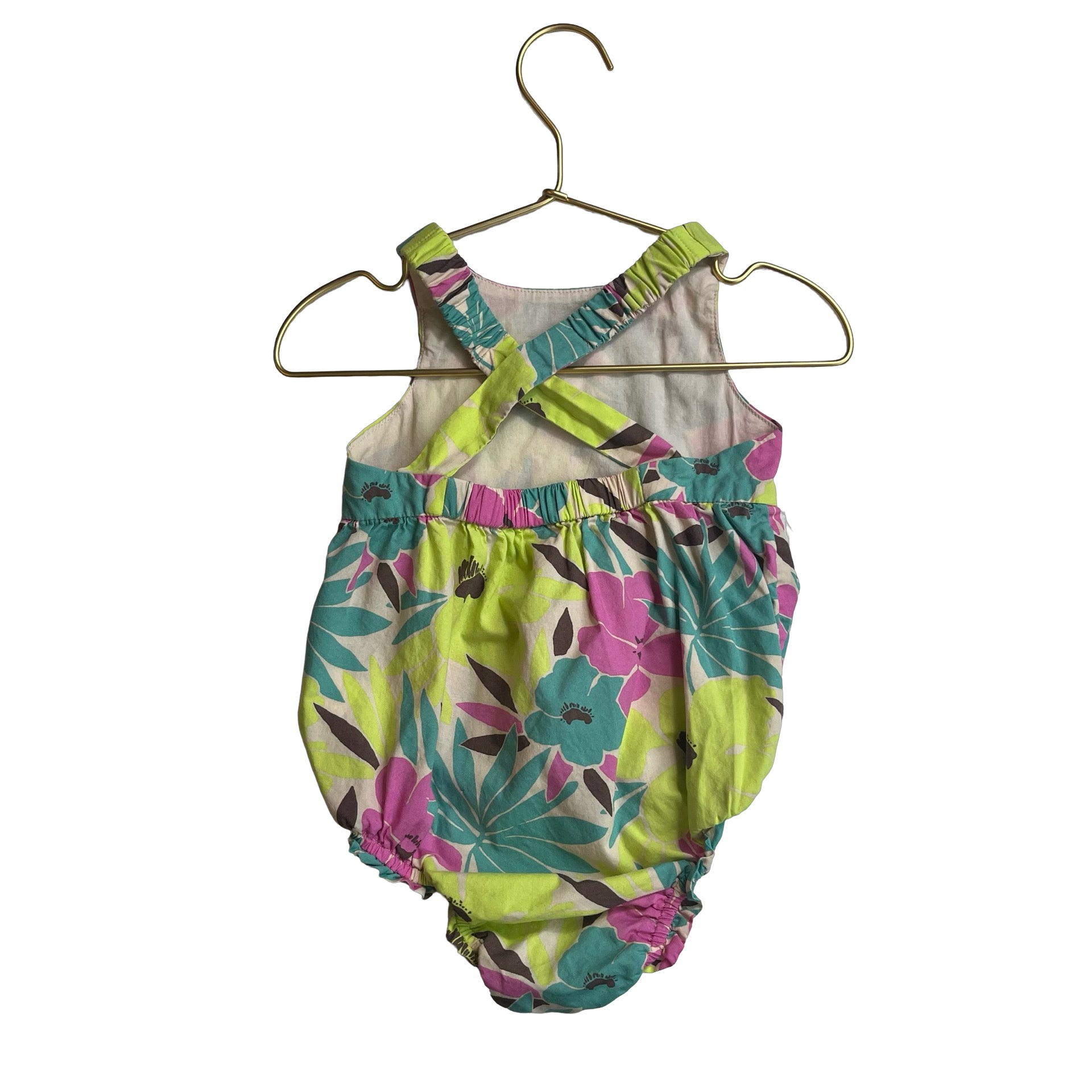 Baby Gap Tropical Print Bubble Romper - Size 18 - 24 Mo - Bounce Mkt