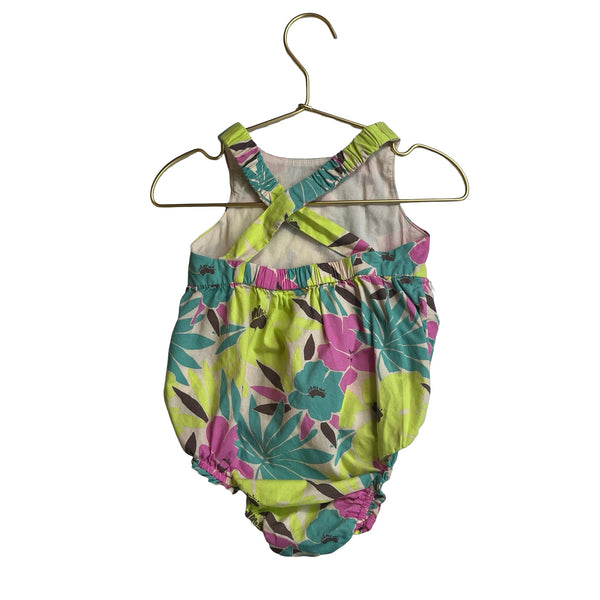 Baby Gap Tropical Print Bubble Romper - Size 18 - 24 Mo - Bounce Mkt