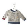 Baby Gap x Peanuts Ivory 'All Eyes On Me' Sweatshirt - Size 18 - 24 Mo - Bounce Mkt