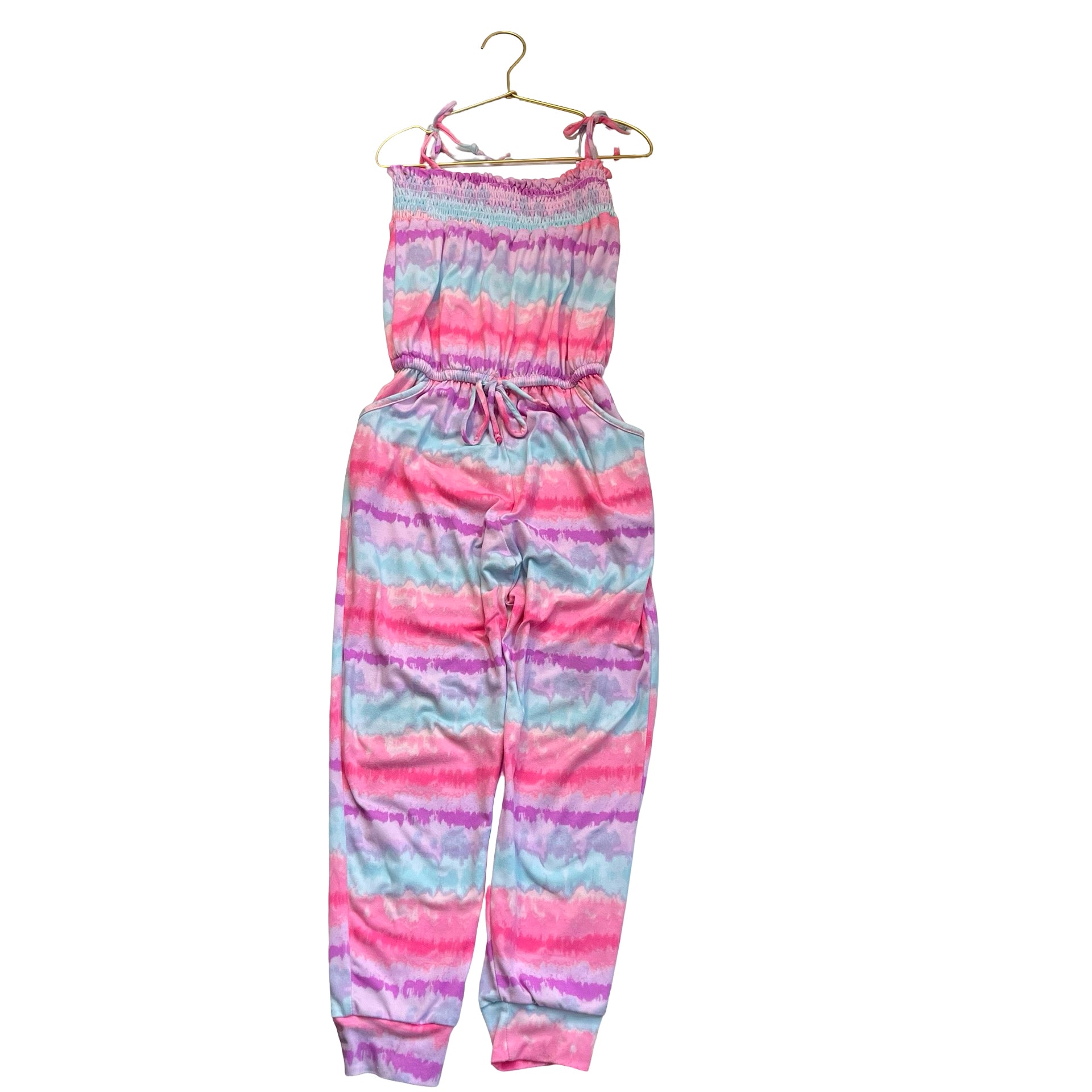 Pixie Lane Pastel Dip Dye Jumpsuit - Size 7