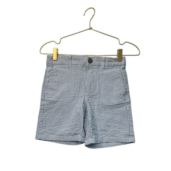 Brooks Brothers Blue & White Striped Seersucker Short - Size 10Y