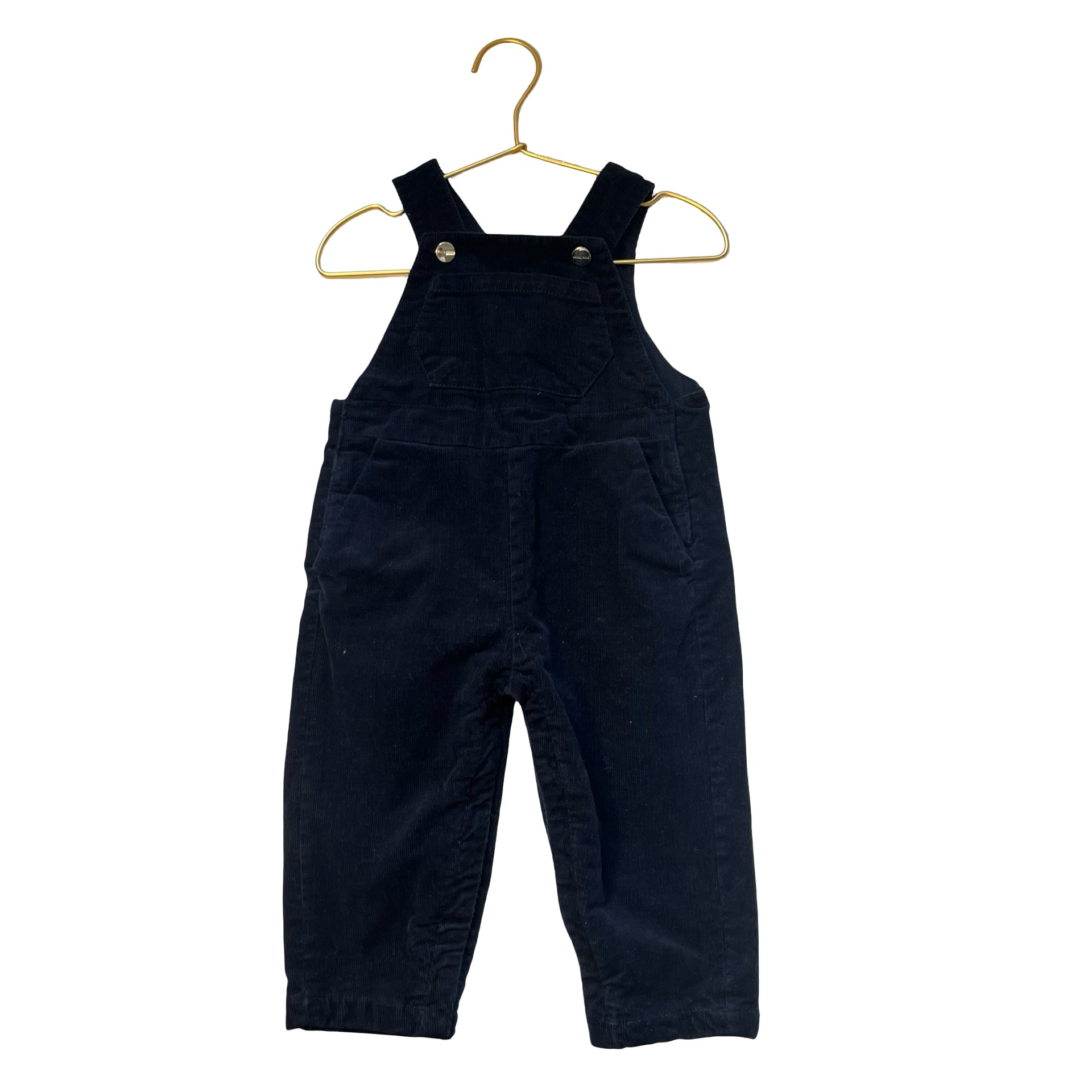 Jacadi Navy Corduroy Overalls - Size 18 Mo