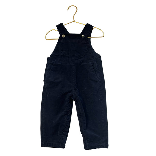 Jacadi Navy Corduroy Overalls - Size 18 Mo