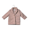 H&M Tan Herringbone Tweed Coat - Size 2T