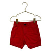 Janie and Jack Red Cotton-Linen Shorts - Size 2T