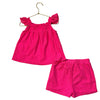 Primark Neon Pink Lace Shorts & Tank Set - Size 4-5