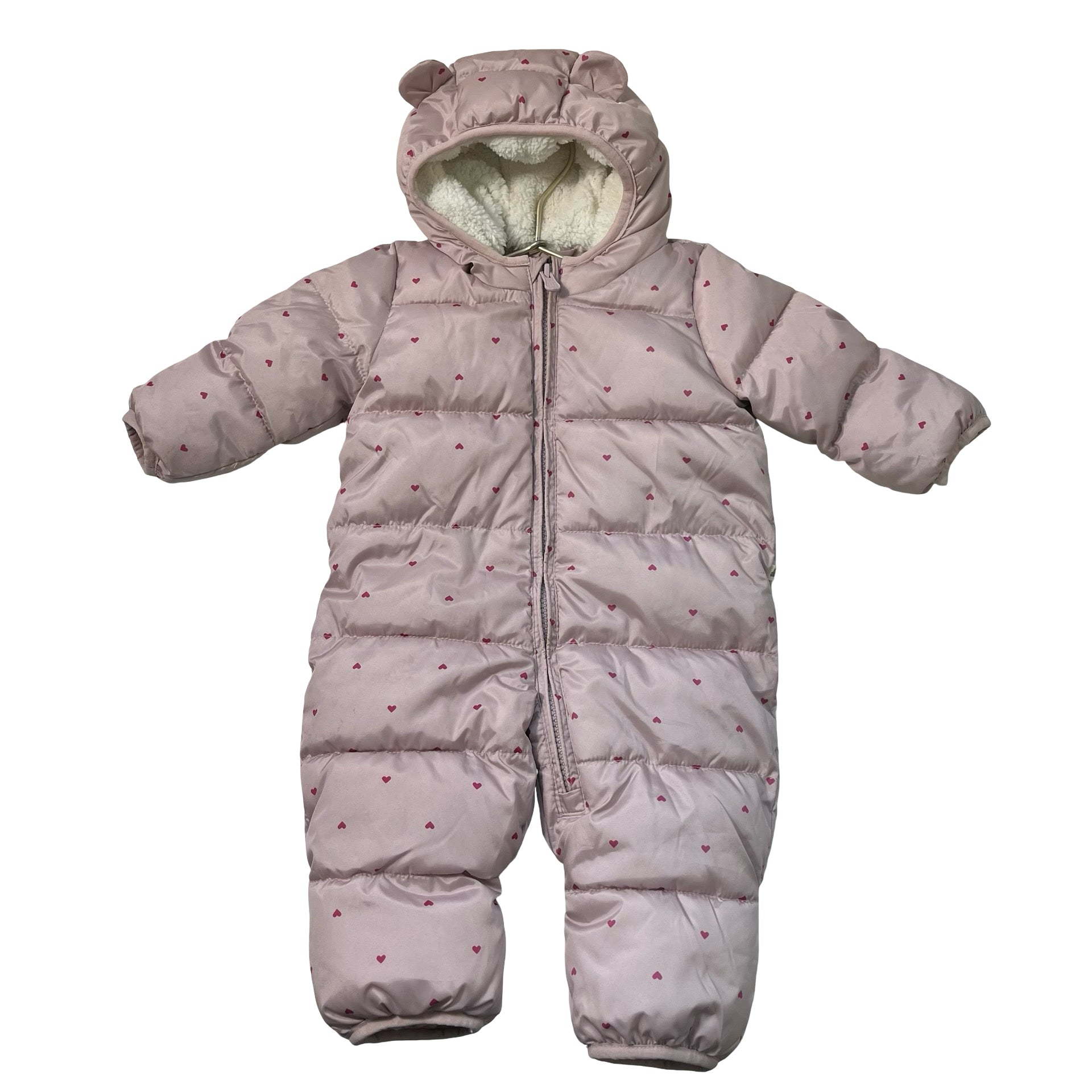 Baby Gap ColdControl Pink Heart Bunting - Size 0-3 Mo