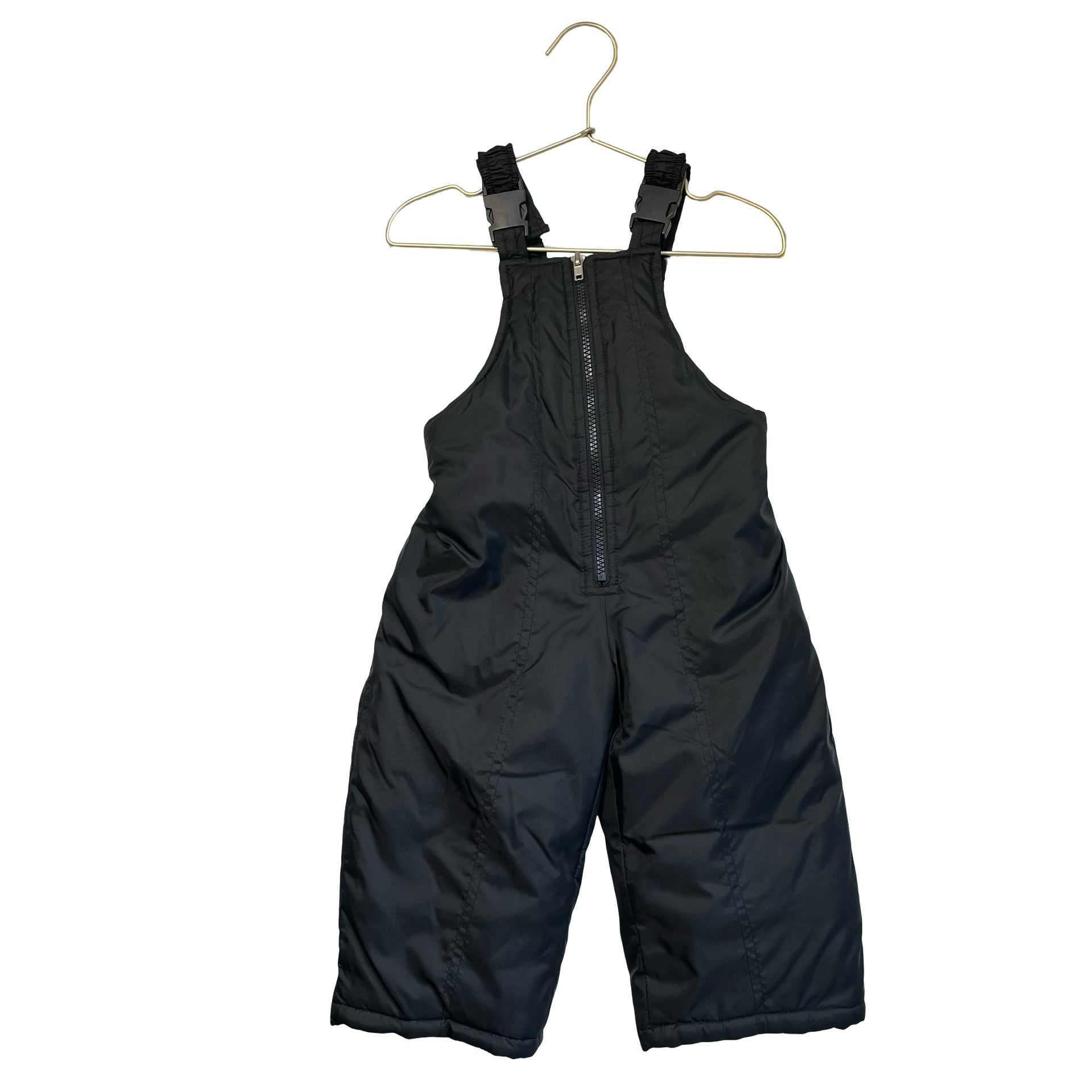 Kid Connection Black Snow Bib - Size 2T