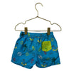 Andy & Evan Blue Dino & Summer Icon Print Swim Shorts - Size 18-24 Mo