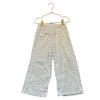 Zara Off-White Textured Pants - Size 6