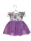 Pete + Lucy Hydrangea Hot Air Ballon Print & Tulle Bodysuit Dress w Tags - 3-6 M