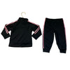 Adidas Black & Pink Track Suit Set - Size 12 Mo