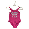 Sweet Pineapple Pink 'Unicorn Vibes Only' Swim Suit - Size 8