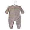Quincy Mae Pink Bow Print One-Piece - Size 6-12 Mo