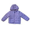 Primary Lavender Hooded Lightweight Puffer Jacket - Size 12-18 Mo