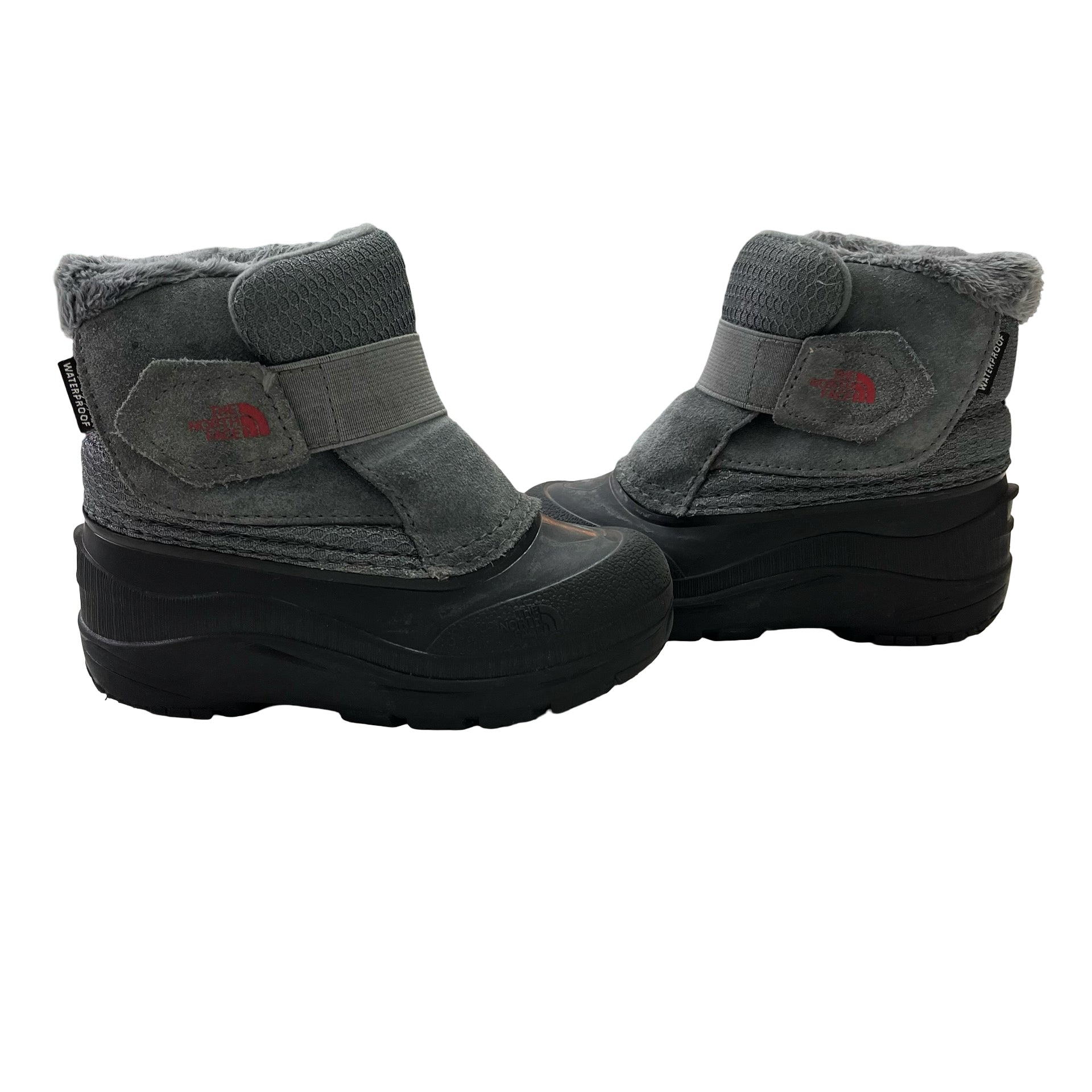 North Face Gray Waterproof Winter Boots - Size 9