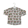 Kate Quinn The Woods Ivory, Red, Green Floral & Bird Print Shirt - Size 4T