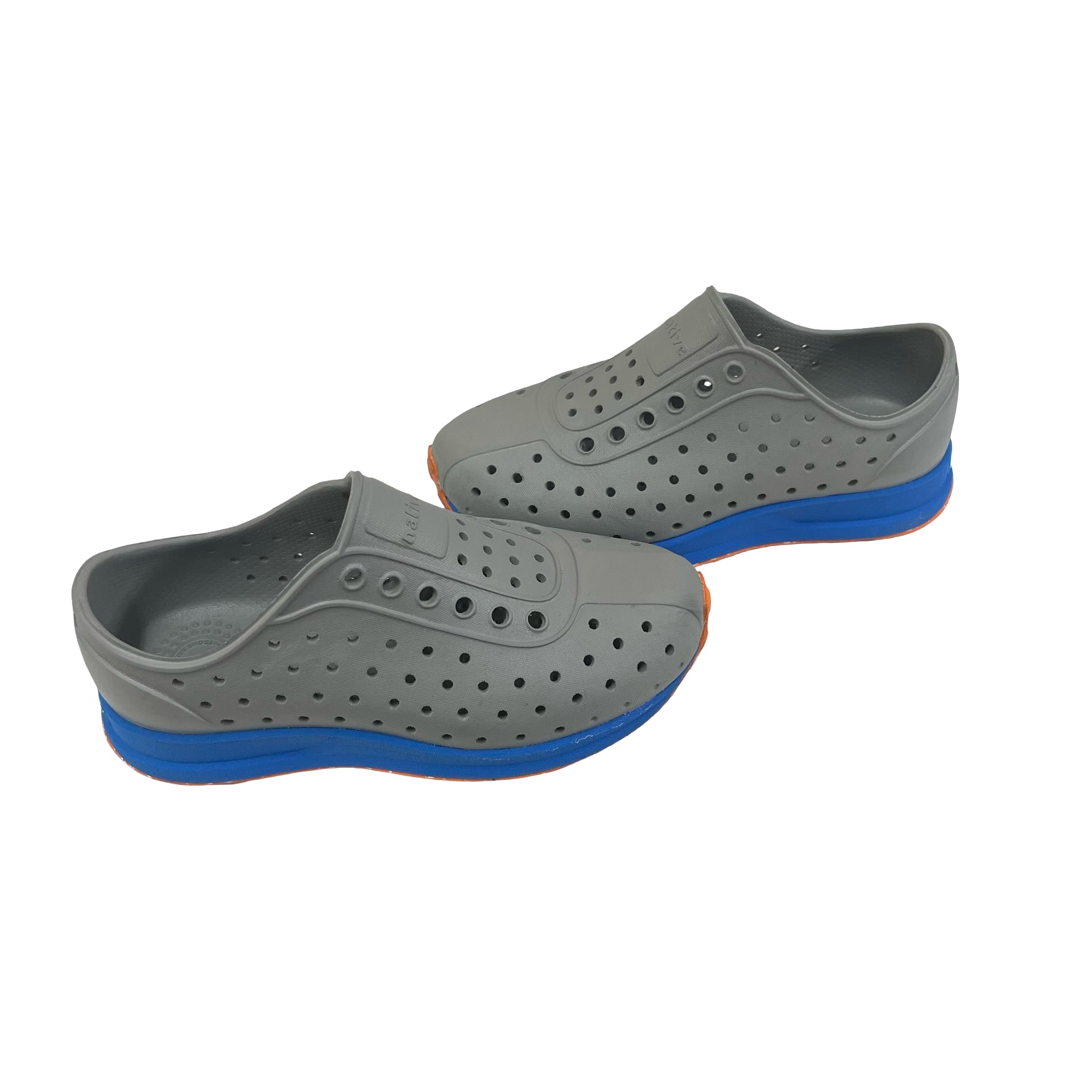 Native Robbie Gray & Blue Shoes - Size C11