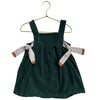 Zara Green Corduroy Overall Dress - Size 2-3