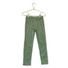 Peek Green & Gold Metallic Leggings - Size 4-5