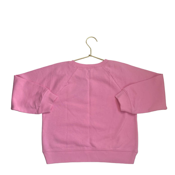 Crewcuts Pink & Ivory New York Embroidered Sweatshirt - Size S (6/7)