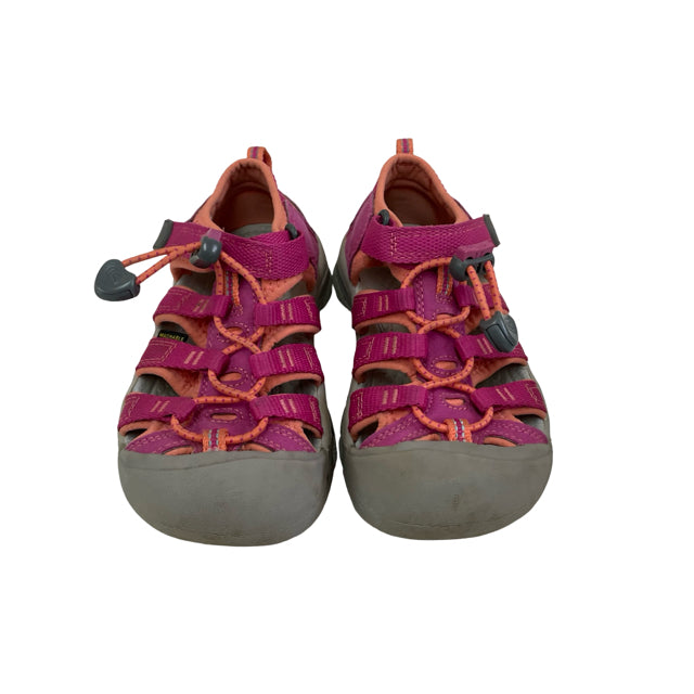 Keen Pink & Peach Closed-Toe Sandals - Size 12