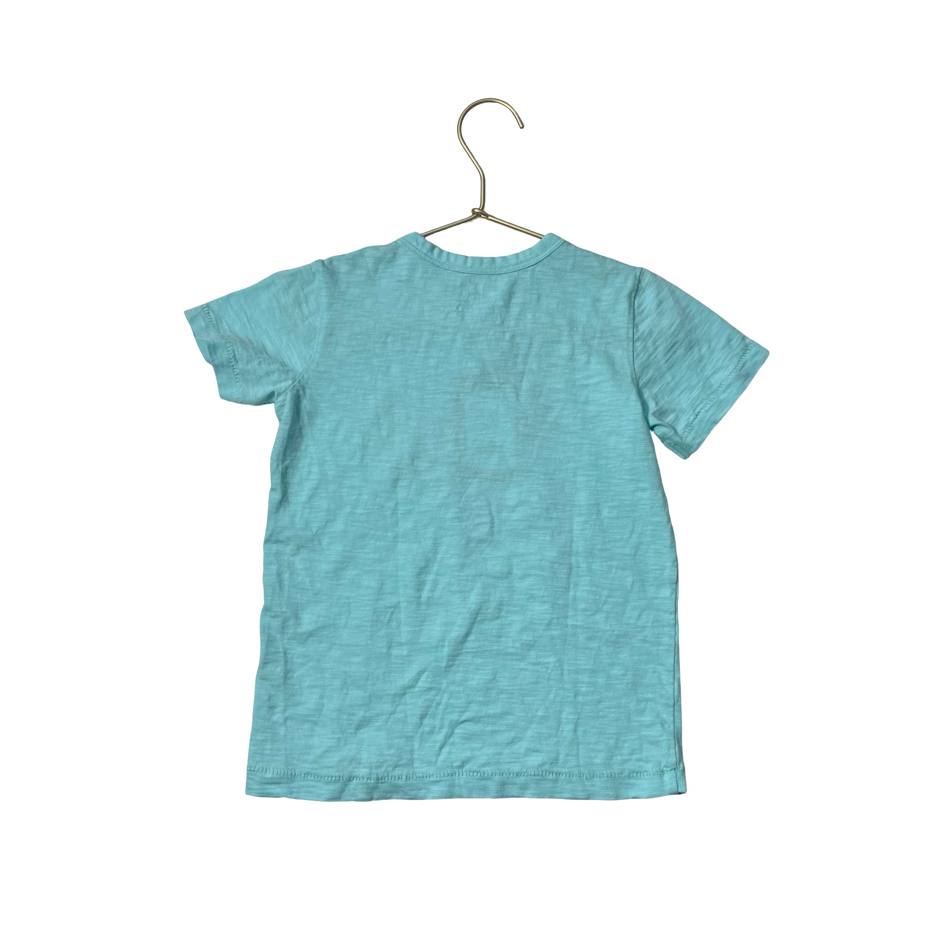 Primary Blue Flower Print Graphic T-Shirt - Size 5