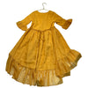 Belle & Kai Mustard Swiss Dot High - Low Dress with Tags - Size 4 - Bounce Mkt