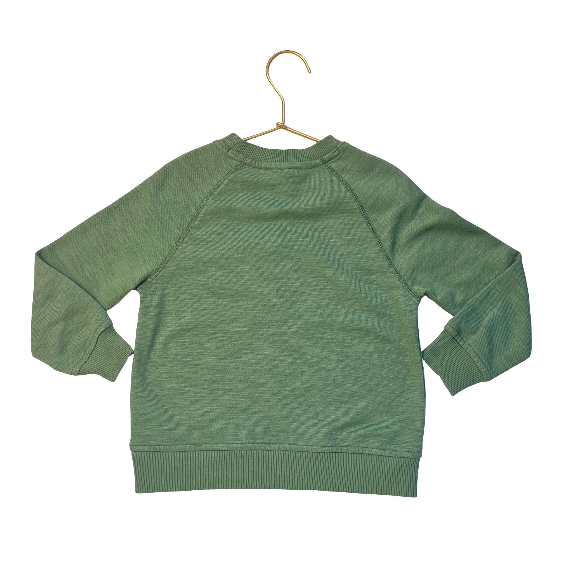 Janie and Jack Green Sweatshirt - Size 3