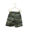 Carter's Green Camo Shorts, Attached Belt - Size 4