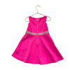 Lilly Pulitzer Hot Pink & Gold Metallic Dress - Size S 4-5