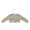 Hope & Henry Ivory Cotton Open-Weave Cardigan Sweater - Size 3-6 Mo