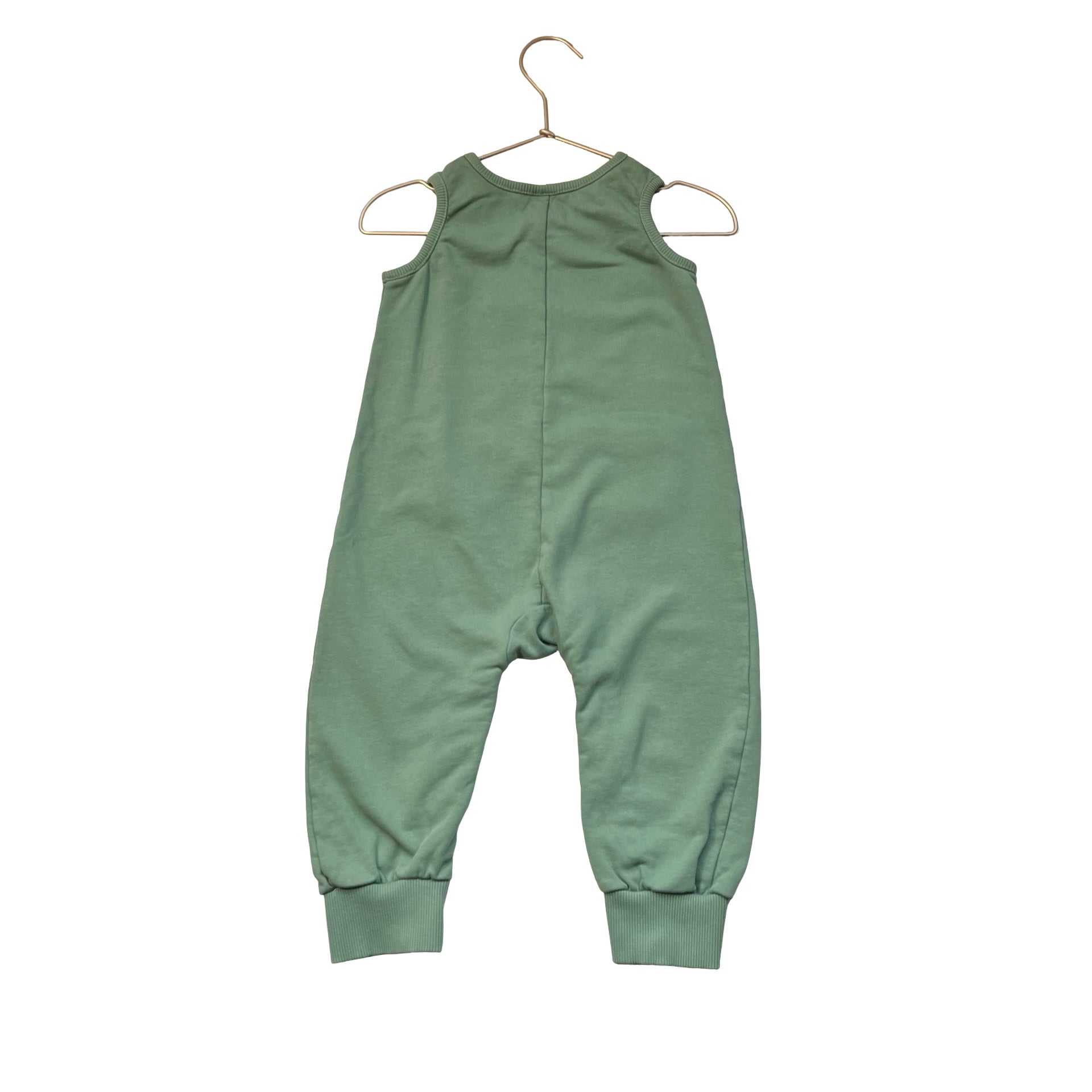 Hanna Andersson Green One-Piece Overalls - Size 2T