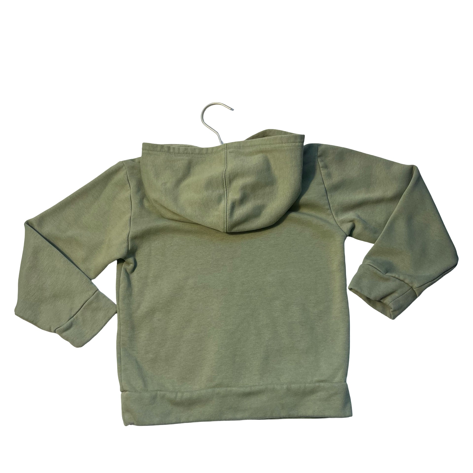 Adidas Sage Green Hooded Sweatshirt - Size 6