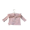 Billieblush Light Pink Three Girls Long Sleeve Ruffle Shirt - Size 9 Months - Bounce Mkt