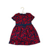 Boboli Navy & Red Flower Print Dress - Size 3 - Bounce Mkt