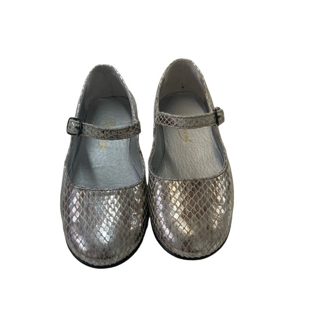 Bonpoint Silver Shoes - Size 26 (9.5) - Bounce Mkt