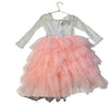 Boy and Girl White Lace & Pink Tulle Dress with Tags - Size 100 (4) - Bounce Mkt