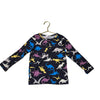 Boyoo Navy Colorful Dino Henley - Size 110 (5) - Bounce Mkt