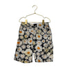 Burberry Black, Ivory, Orange, Yellow Flower Shorts - Size 8Y AUTHENTICATED - Bounce Mkt
