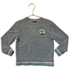 Janie and Jack Gray Pique Ski Patch Shirt - Size 4