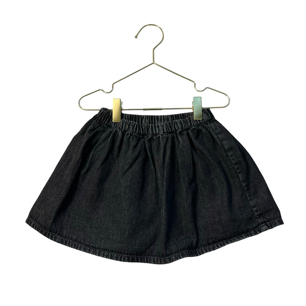 Louis Louise Black Denim Skirt - Size 4