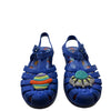 Mini Melissa x Play-Doh Blue Space Sandals - Size 10
