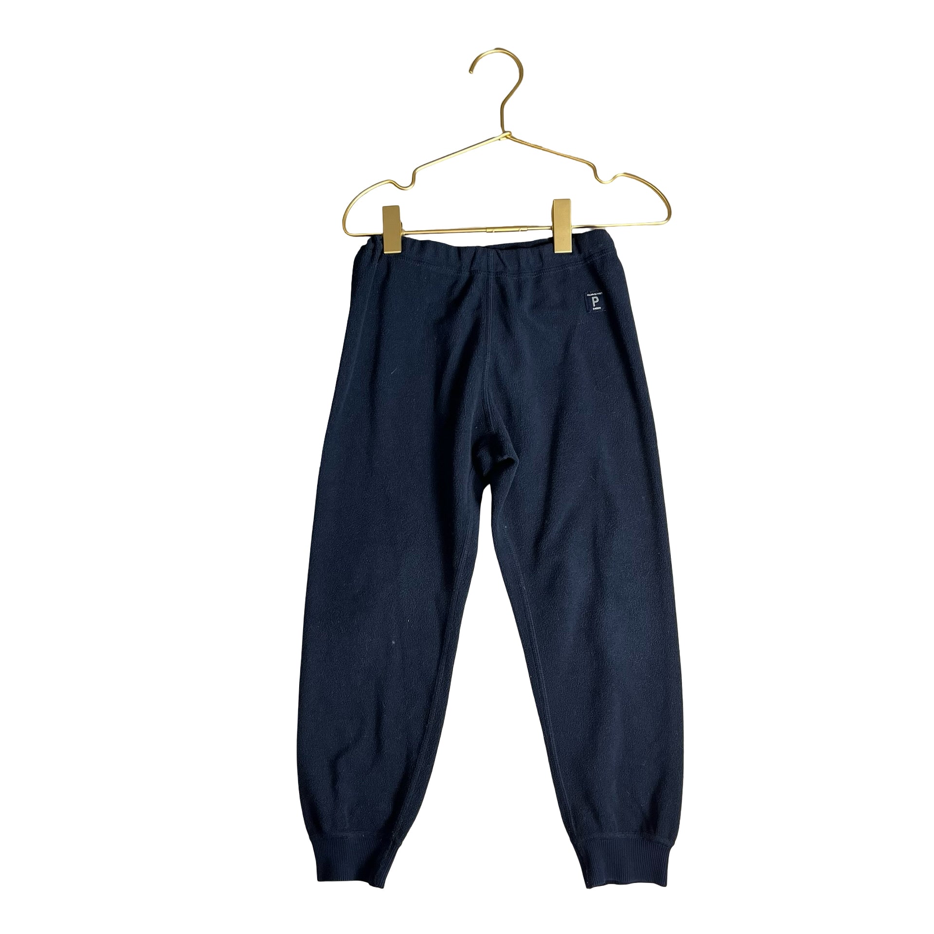 Polarn O. Pyret Navy Fleece Joggers - Size 2-4Y