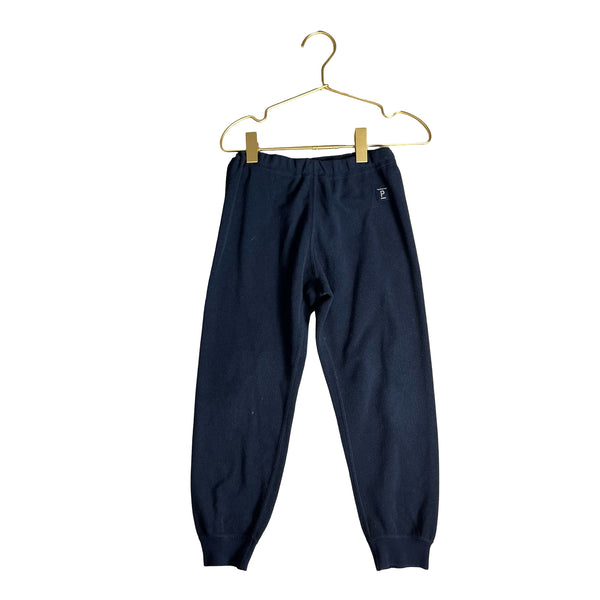 Polarn O. Pyret Navy Fleece Joggers - Size 2-4Y