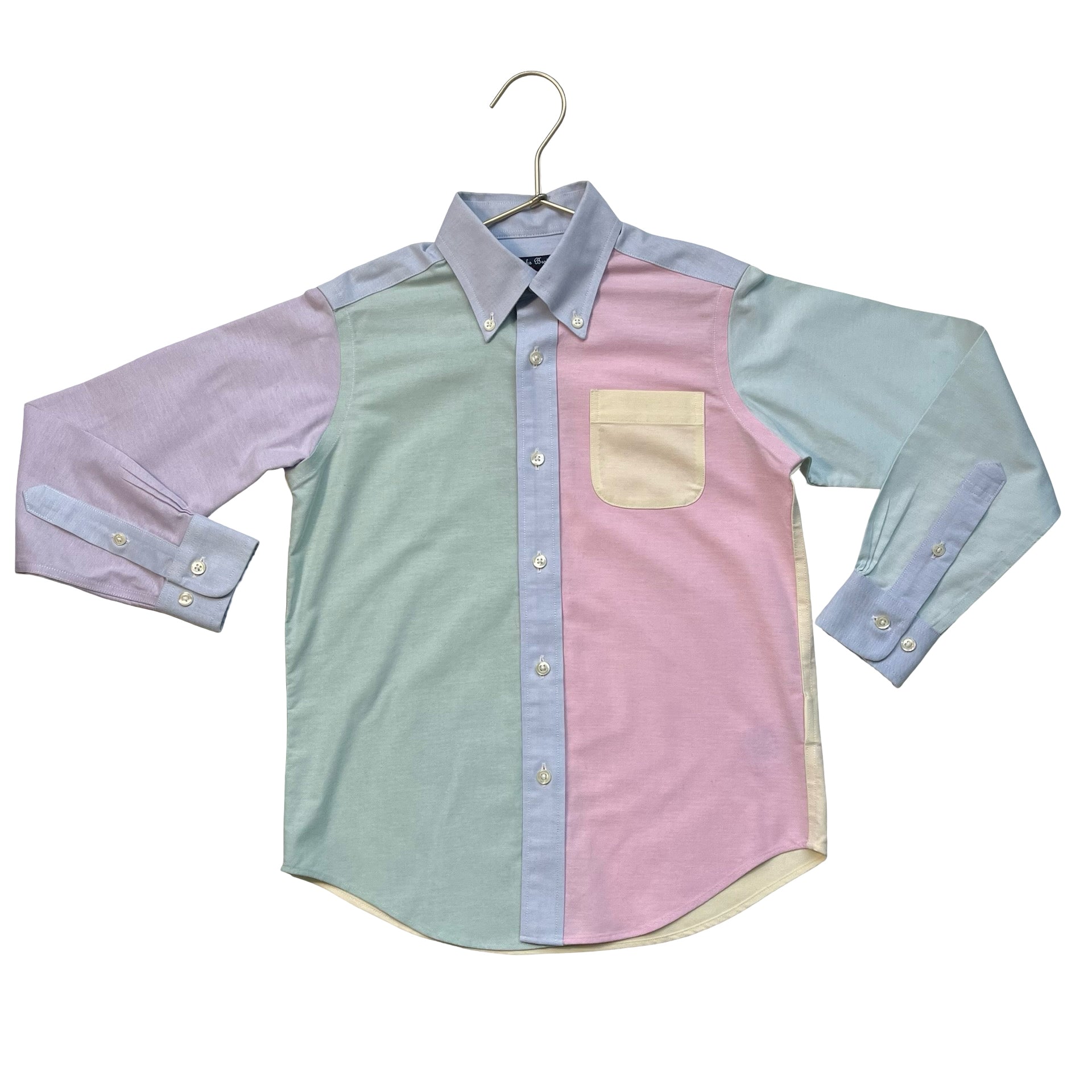 Brooks Brothers Pastel Colorblock Button Down Shirt - Size S 8