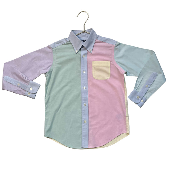 Brooks Brothers Pastel Colorblock Button Down Shirt - Size S 8