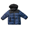 Michael Kors Navy Tie-Dye Hooded Winter Jacket - Size 2T